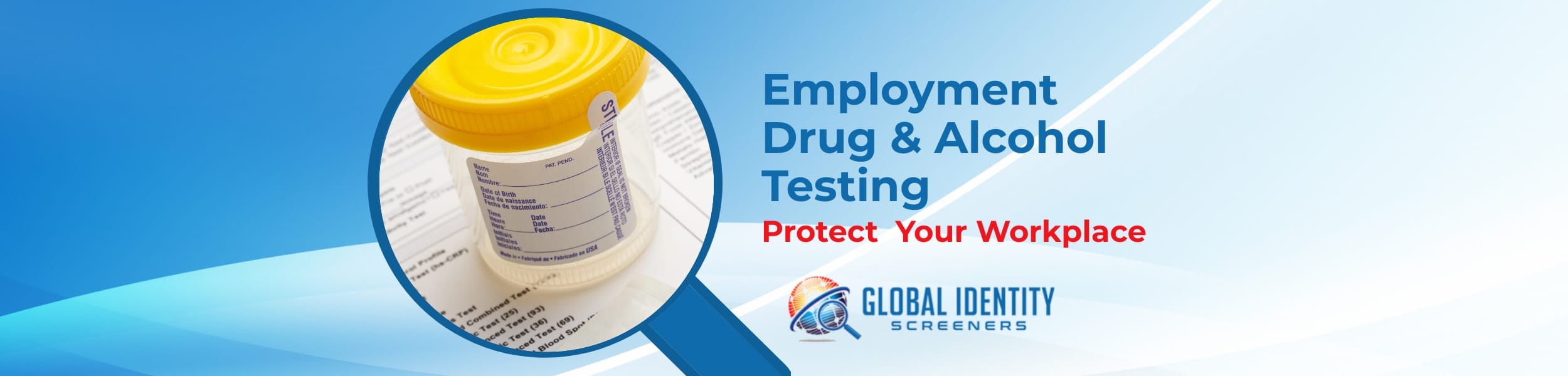 Drug and alcohol testing